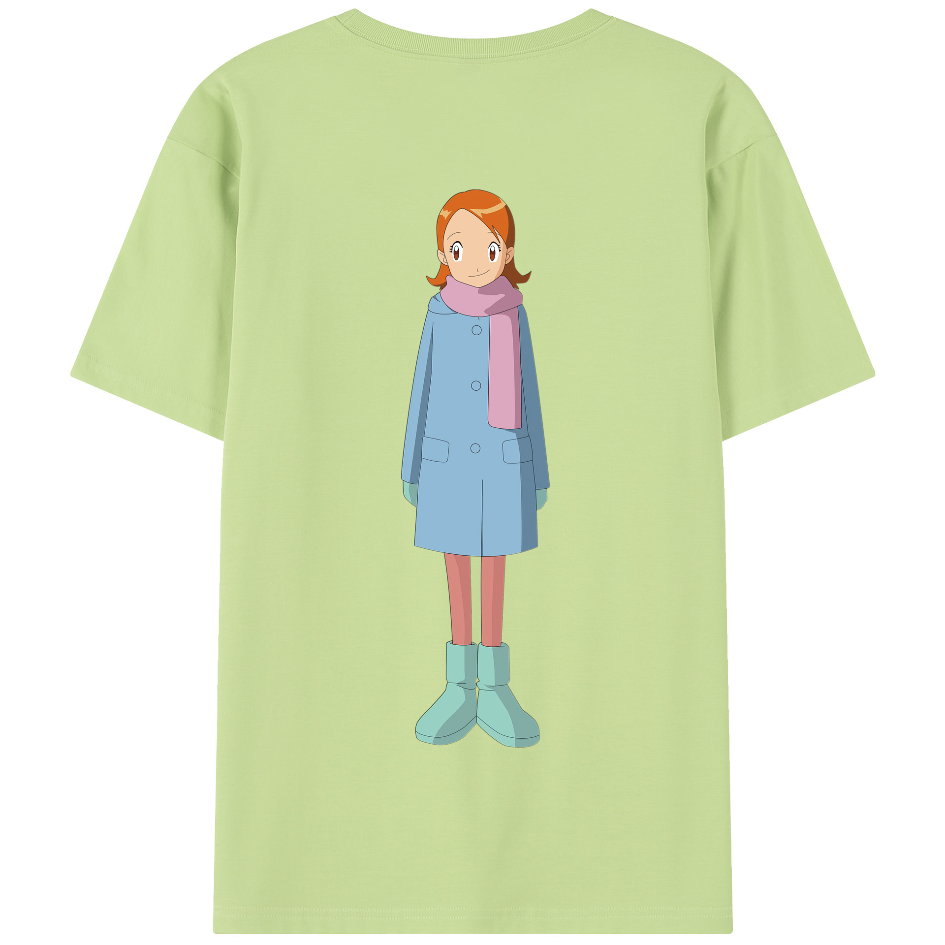 （画像用） Digimon デジタルモンスター/デジモン 綿100％半袖Tシャツ（背面プリント）